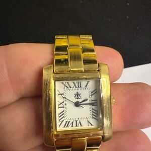 Gold Roman Numeral Watch